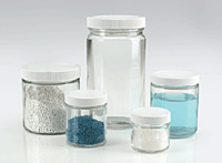 Straight Sided Jar, Clear